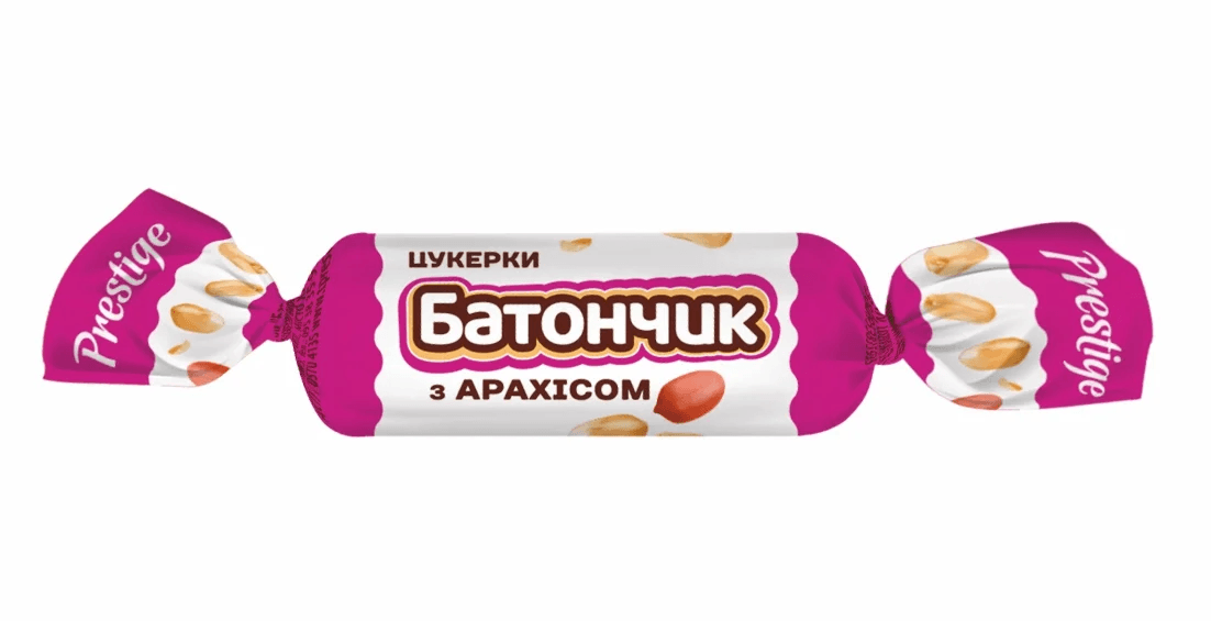 Цукерки Батончик з арахісом