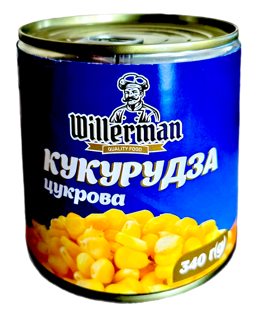 СЧ Кукурудза солодка консервована Willerman