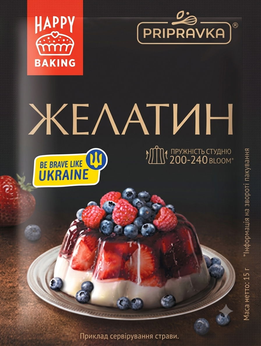 Желатин харчовий