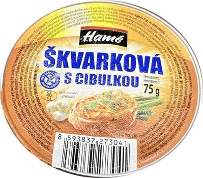 Паштет HAME Зі шкварками та цибулею алюмінієва банка