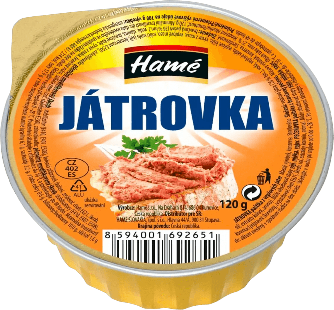 Паштет HAME Печінковий