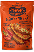 Натуральна приправа до картоплі з копченою паприкою "Мексиканська" "М-м-м, картопелька"