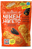 Хрумтезна паніровка з анчо-чилі "Чікен нагетс Mexican"