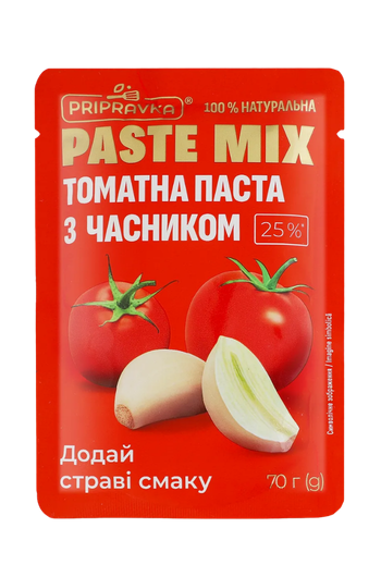 Томатна паста Paste Mix  25% з часником Pripravka