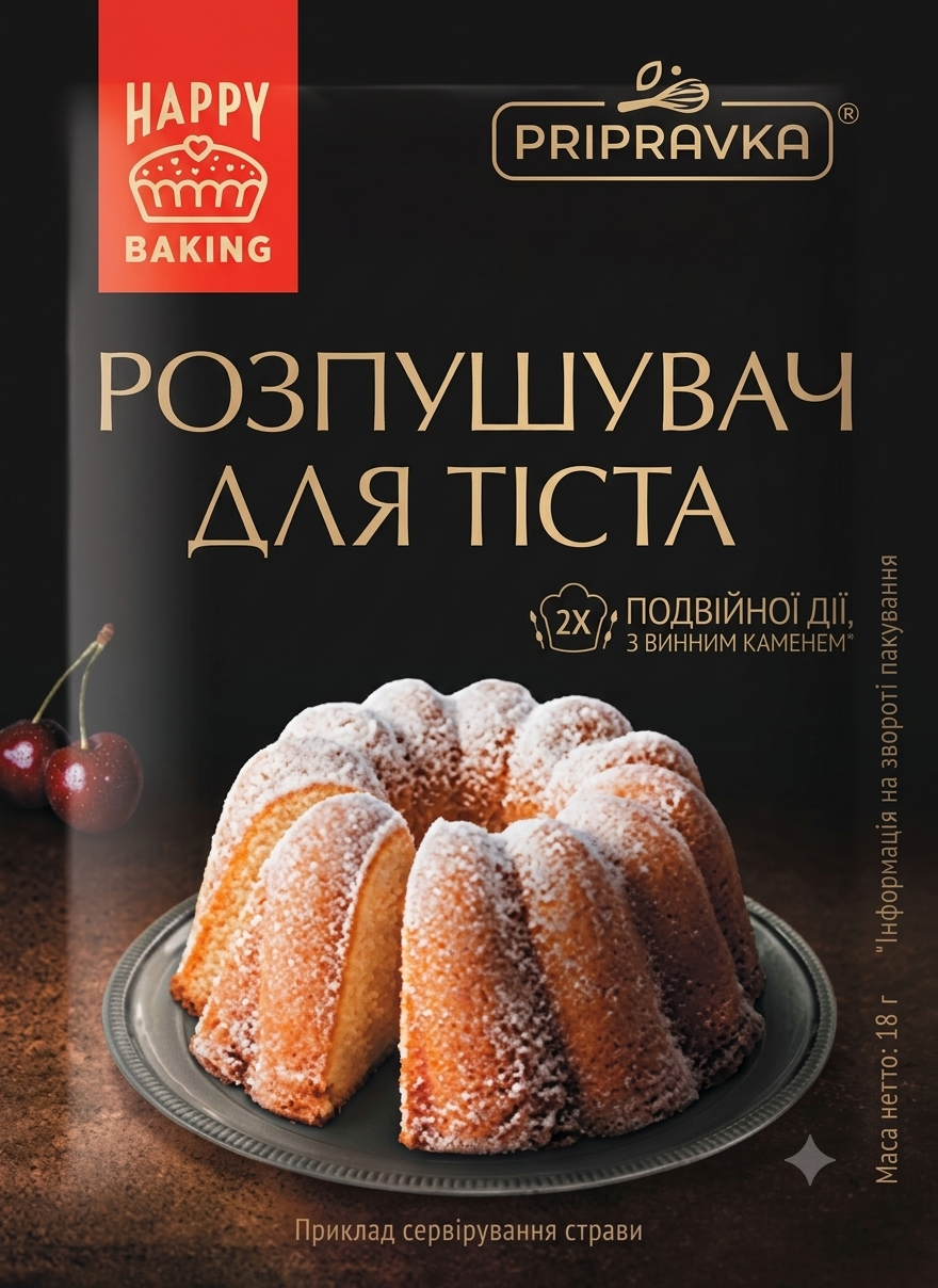 Розпушувач для тіста