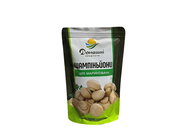 Домашні продукти Шампіньйони маринований цілі м/у