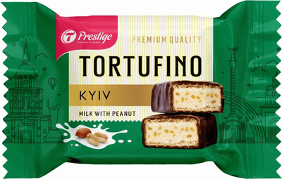 Цукерки ТОРТУФІНО КИЇВ молоко з арахісом флоупак Т Престиж