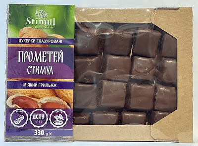 Цукерки м'який грильяж "Прометей Стимул"