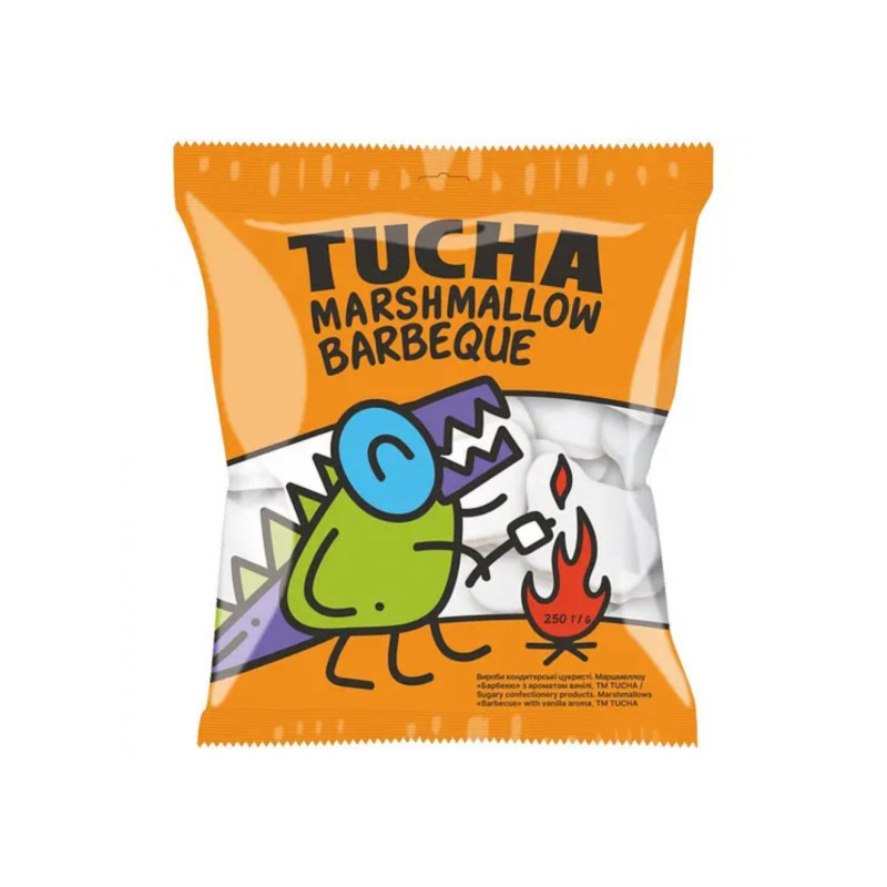 зефір жув.Барбекю з ар.ванілі 250грТМ "TUCHA"