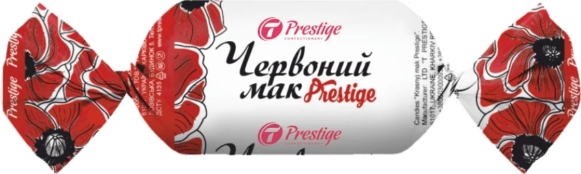 Цукерки Червоний мак