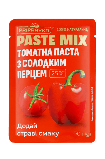 Томатна паста Paste Mix 25% з солодким перцем